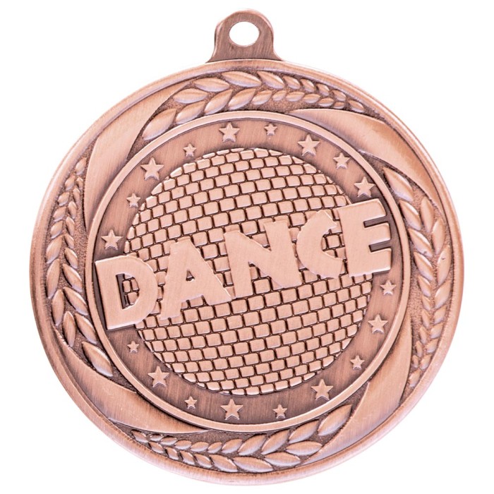 TYPHOON DANCE MEDAL 55MM - BRONZE